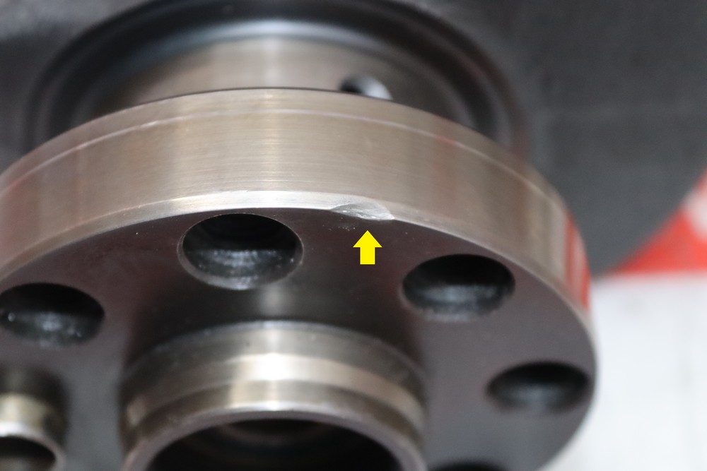 Crankshaft 11211721840, 11211721817 for BMW M42, M42B18 ( 184S1 )