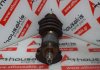 Albero motore 90467348, X16SZR, X16XE, X16XEL, 90486872, 614091 per OPEL X16XE, X16XEL, X16SZR