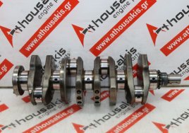 Kurbelwelle 438, 0501K1, 9828725580 zum PEUGEOT, CITROEN DW12RUC, DW12RUD, DW12RUE, 4HA, 4HB, 4HH, 4HY, 4H03, BNF