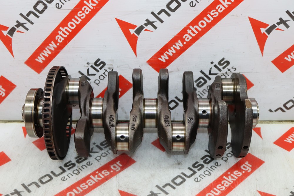Коленчатый вал 06LE, 06L105101D для AUDI, SEAT, SKODA, VW CHH, CJX, CNC, CPL, CPP, CUL, CWZ, CXC, CXD, CYF, CYN, CYP, CYR, DAX, DCG, DDW, DED, DJH, DJJ, DJY, DKN, DKT, DLB, DLH, DMF, DNU, DPU, DPV, DPA, DNN, DMT, DRF
