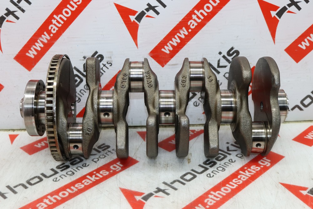 Albero motore 06LD, 06L105101D per AUDI, SEAT, SKODA, VW CHH, CJX, CNC, CPL, CPP, CUL, CWZ, CXC, CXD, CYF, CYN, CYP, CYR, DAX, DCG, DDW, DED, DJH, DJJ, DJY, DKN, DKT, DLB, DLH, DMF, DNU, DPU, DPV, DPA, DNN, DMT, DRF
