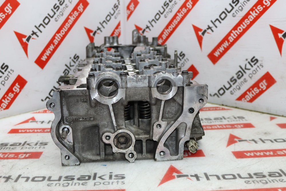 Cylinder Head SH01-10-100H, SH01-10-100N, SH01-10-100P, SH01-10-100R for MAZDA SH01, SHY1, SHY4, SHY6, SHY8