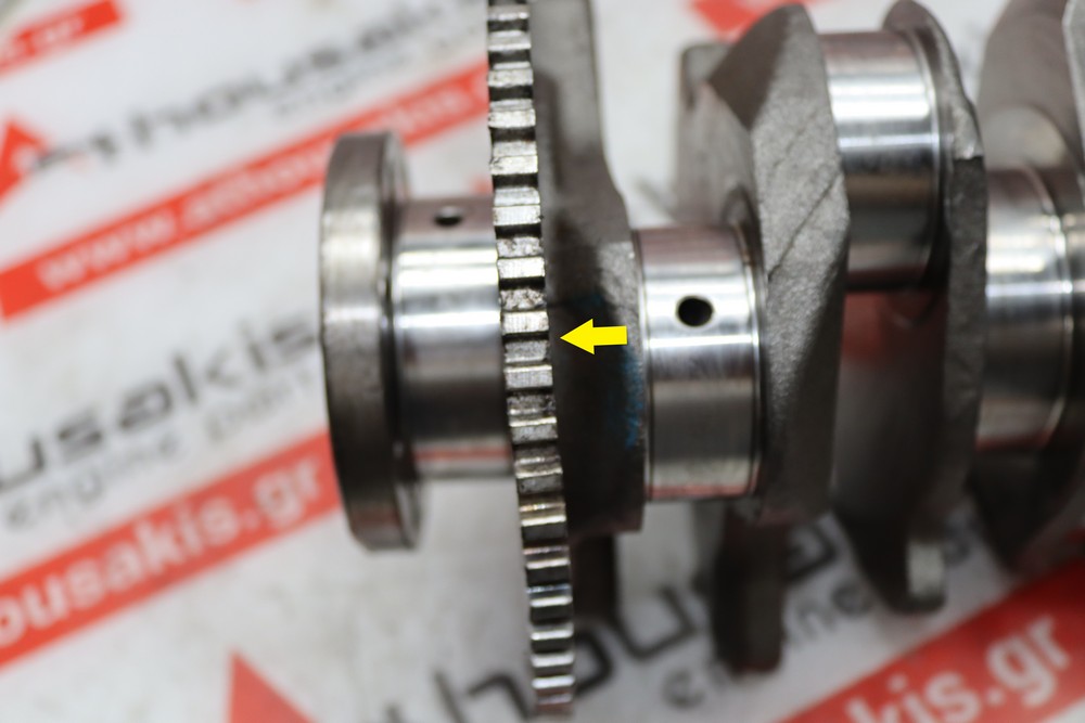 Crankshaft 6890, 71753931, 71770827, 12601938, 12623075, 12617226, 12621352, 12661875 for ALFA ROMEO, GM