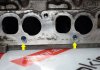 Testata 55576915, 93169343, 55565376, 607299, 609088 per OPEL A20DTH, A20DTJ
