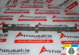 Albero a camme PERFORMANCE PITTATORE PC6/2 per FIAT