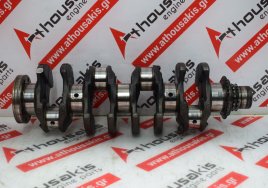 Kurbelwelle 4C1QAA, 1338618, 4C1Q6303AA zum FORD FIFA, FMBA, FMBB, N7BA, HJBA, HJBB, HJBC, ABFA, D3FA, D5BA, F3FA