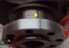 Crankshaft XS7Q, 1338618, 4C1Q6303AA for FORD FIFA, FMBA, FMBB, N7BA, HJBA, HJBB, HJBC, ABFA, D3FA, D5BA, F3FA