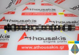 Camshaft 24100-02200 for HYUNDAI, KIA